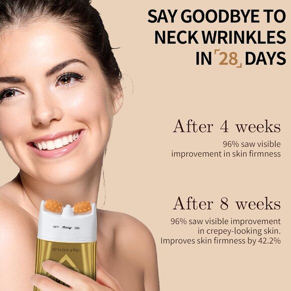 AH-8 Firming Neck Cream for Crepey Skin Body Care Comfort Hexapeptide (2) NEW - Picture 2 of 3